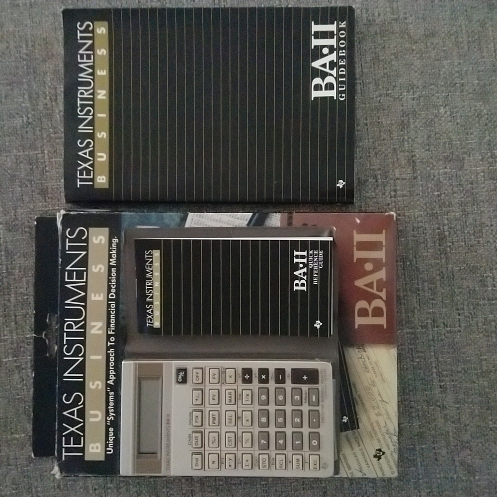 Texas Instruments BA-II - Picture 2 of 2